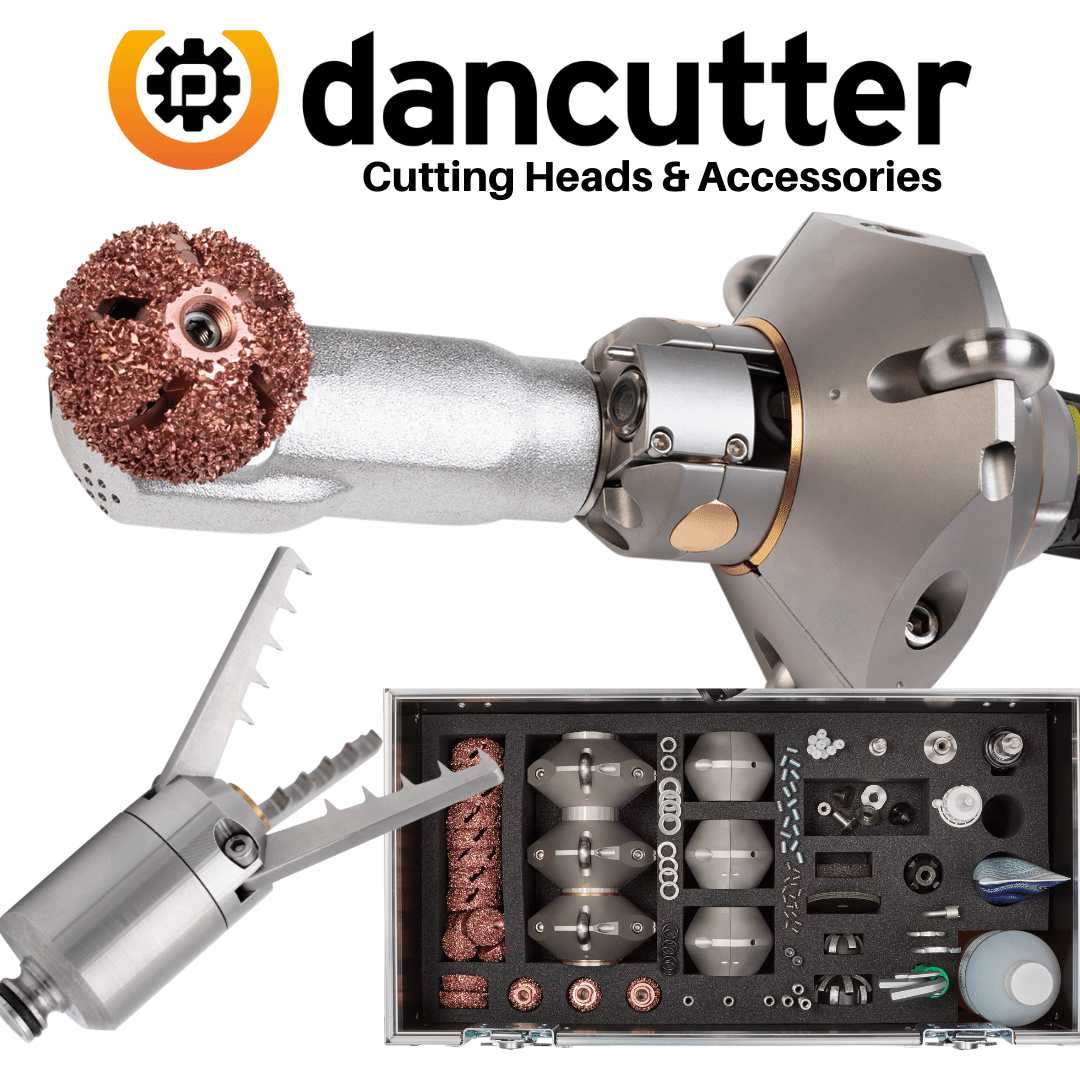 Dancutter Cutting Heads & Accessories are available at distributor pricing on TrenchlessBoss.com The Dancutter line of accessories makes it possible to get through virtually any pipe material, failed liner, or other situation for trenchless CIPP lining projects.