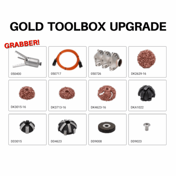 6 Robotic cutter toolbox gold