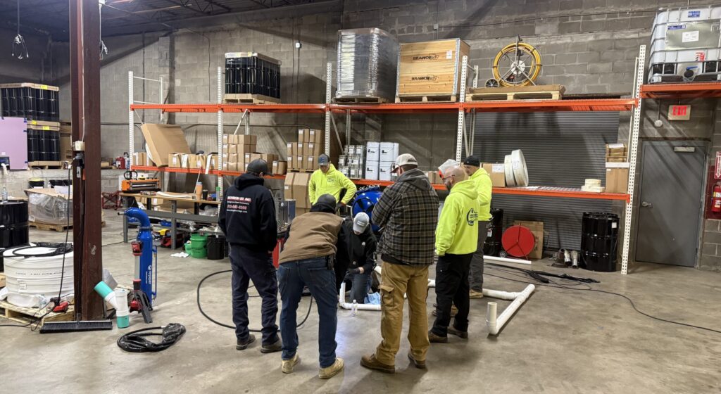 Pipe lining Training at Trenchless Boss